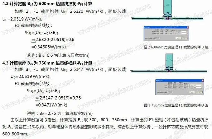玻璃配置與分格對(duì)幕墻熱工性能的影響(圖4)