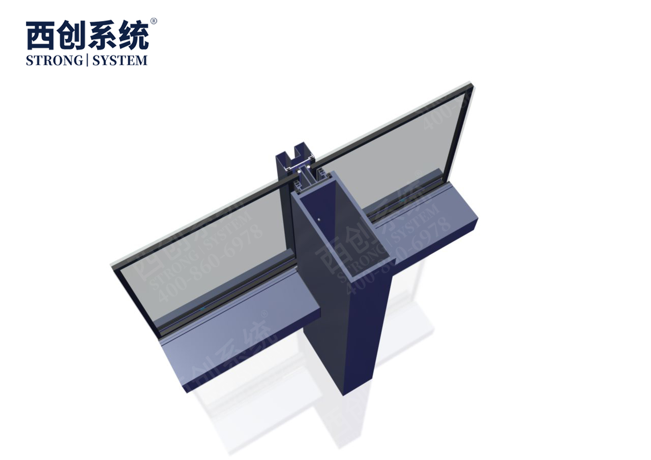 西創(chuàng)系統(tǒng)浙江國際博覽中心項目凹型精制鋼玻璃幕墻系統(tǒng)(圖12)