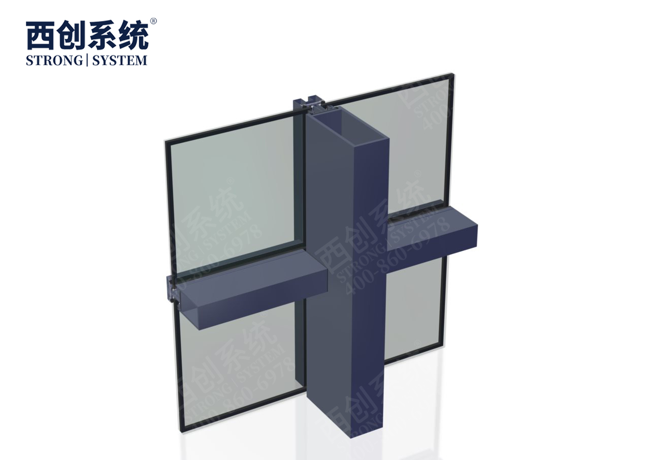 西創(chuàng)系統(tǒng)浙江國際博覽中心項目凹型精制鋼玻璃幕墻系統(tǒng)(圖13)