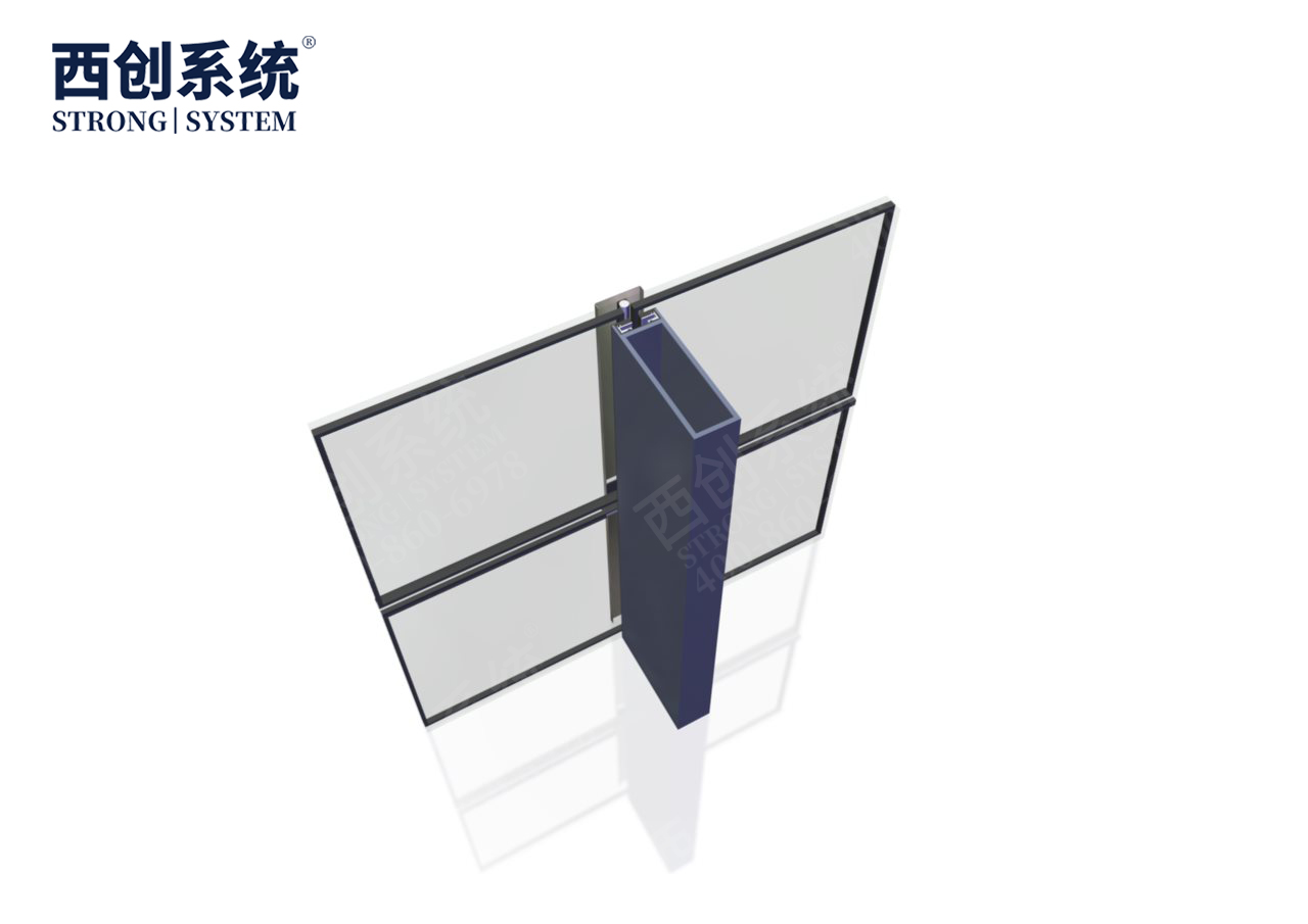 廣東中糧大悅城項目凹型精制鋼玻璃幕墻系統(tǒng)-西創(chuàng)系統(tǒng)(圖9)