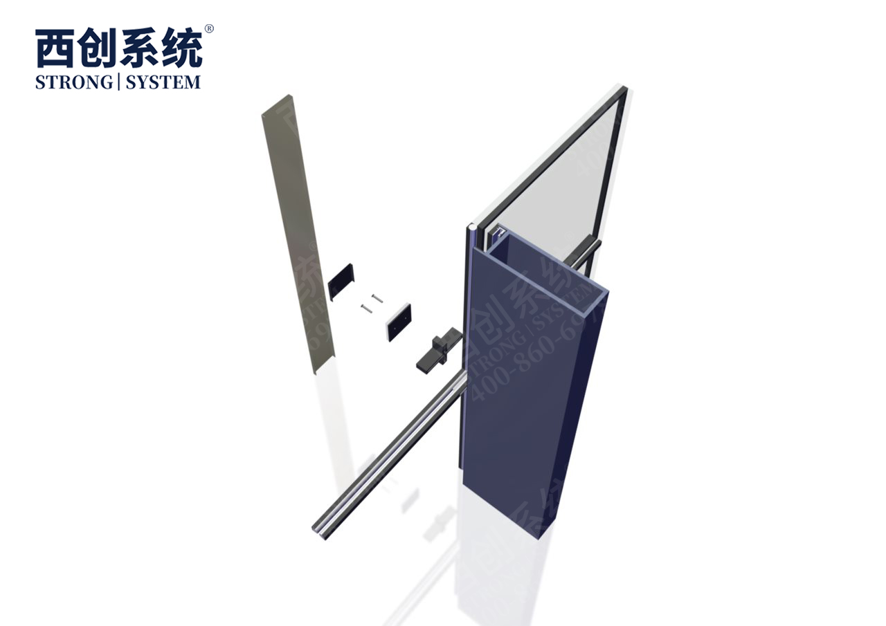 廣東中糧大悅城項目凹型精制鋼玻璃幕墻系統(tǒng)-西創(chuàng)系統(tǒng)(圖7)